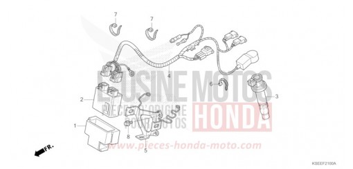 WIRE HARNESS CRF150RBE de 2014